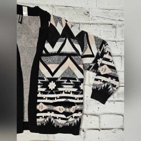 H&M Divide Jacquard-knit Cardigan - Picture 5 of 8